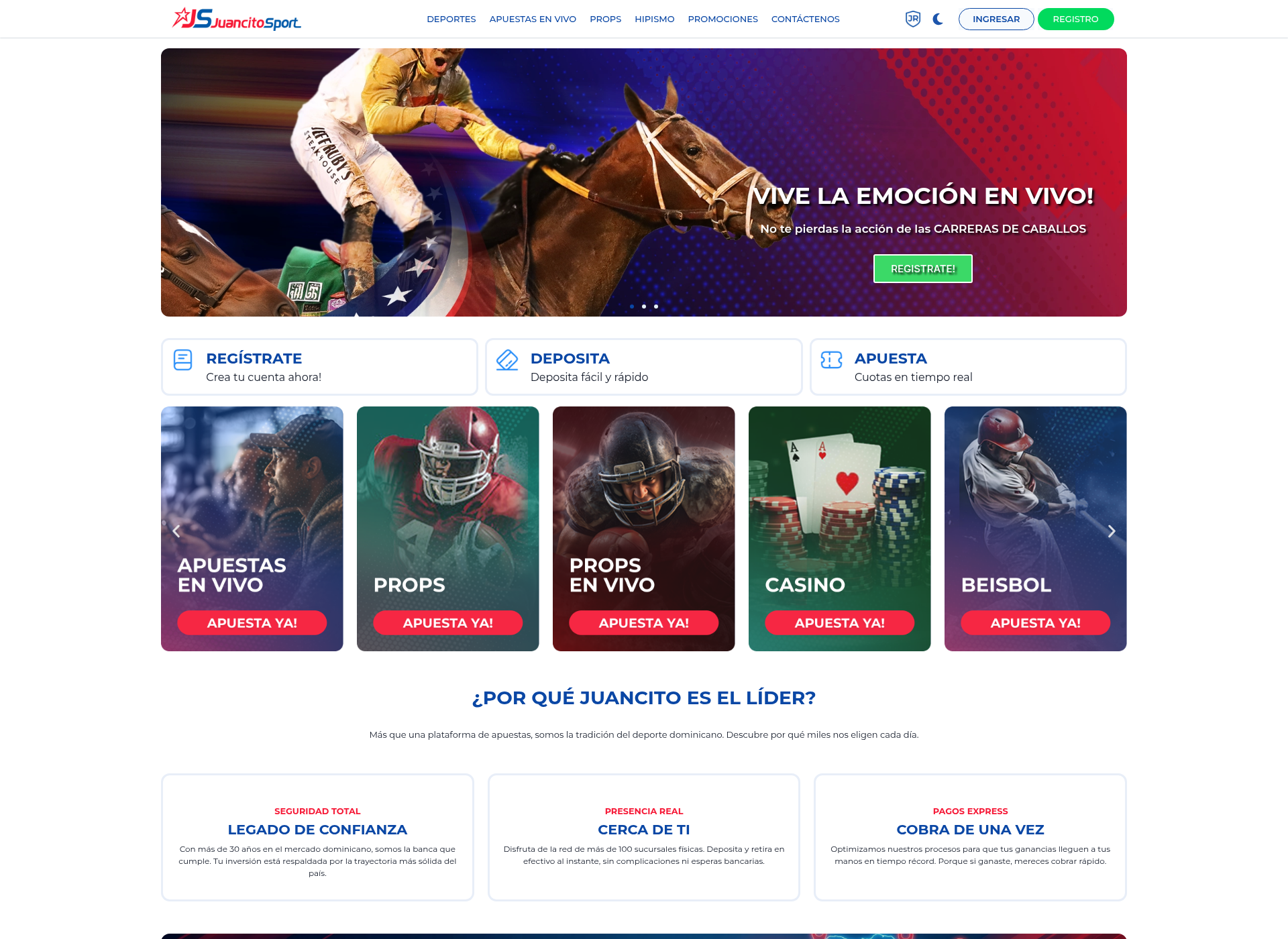 Captura contextual de la identidad pública de Juancito Sport